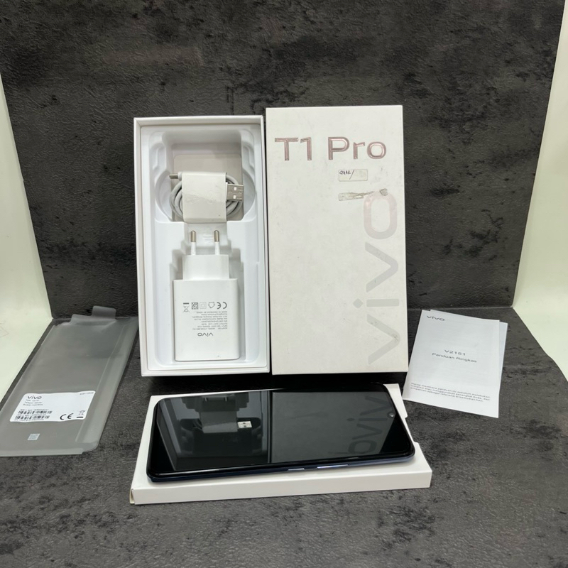 Vivo T1 Pro 5G 8/128gb Fullset Second Garansi Resmi