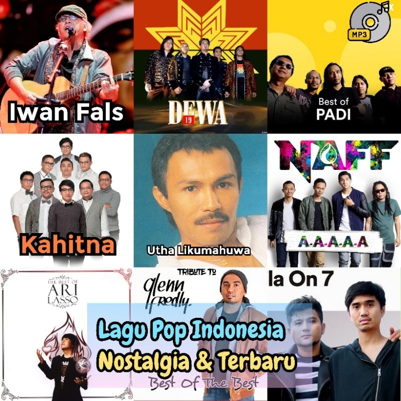KASET  MP3 Mobil LAGU POP INDO TAHUN 2000AN IWAN FALS