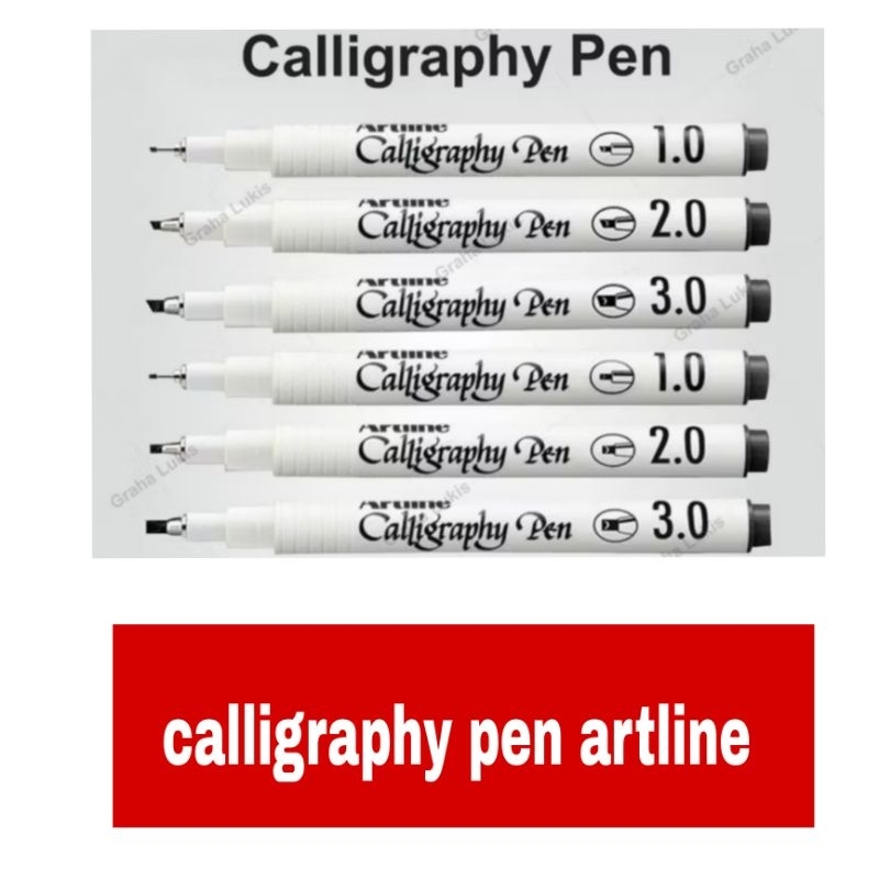 

( 1 pcs) artline calligraphy pen