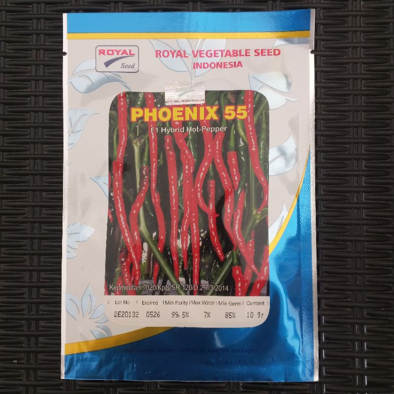 Benih Cabe Keriting Phoenix 55 F1 10gr / Bibit Cabe Keriting Phoenix