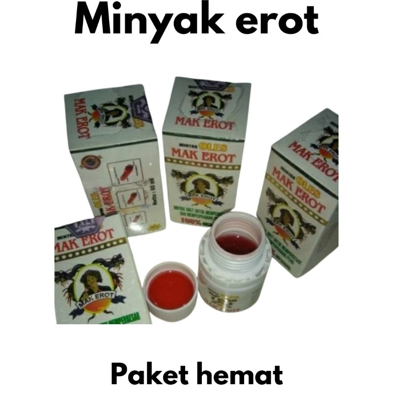 minyak oles Mak Erot 100% ORI murah (1&2 pcs)/minyak erot oil Mak Erot murah diskon/minyak urut ORIG
