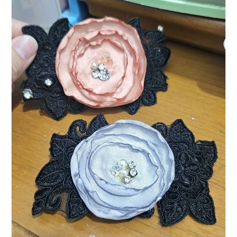 Pre Loved Preloved ikat Rambut Jepitan anak Pita Pita Bow