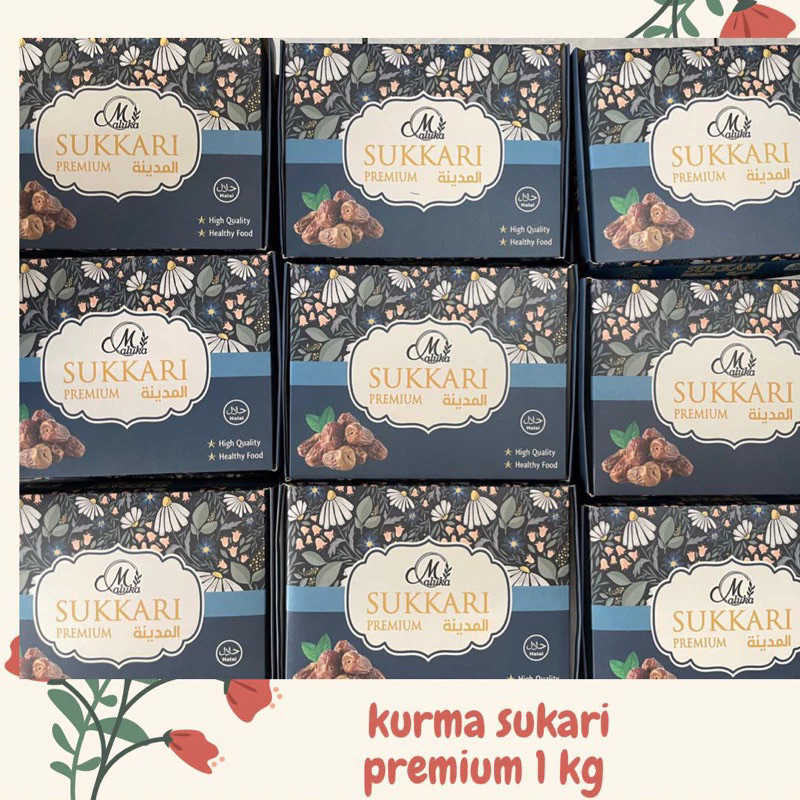 

KURMA SUKKARI ALQASIM PREMIUM box 1KG