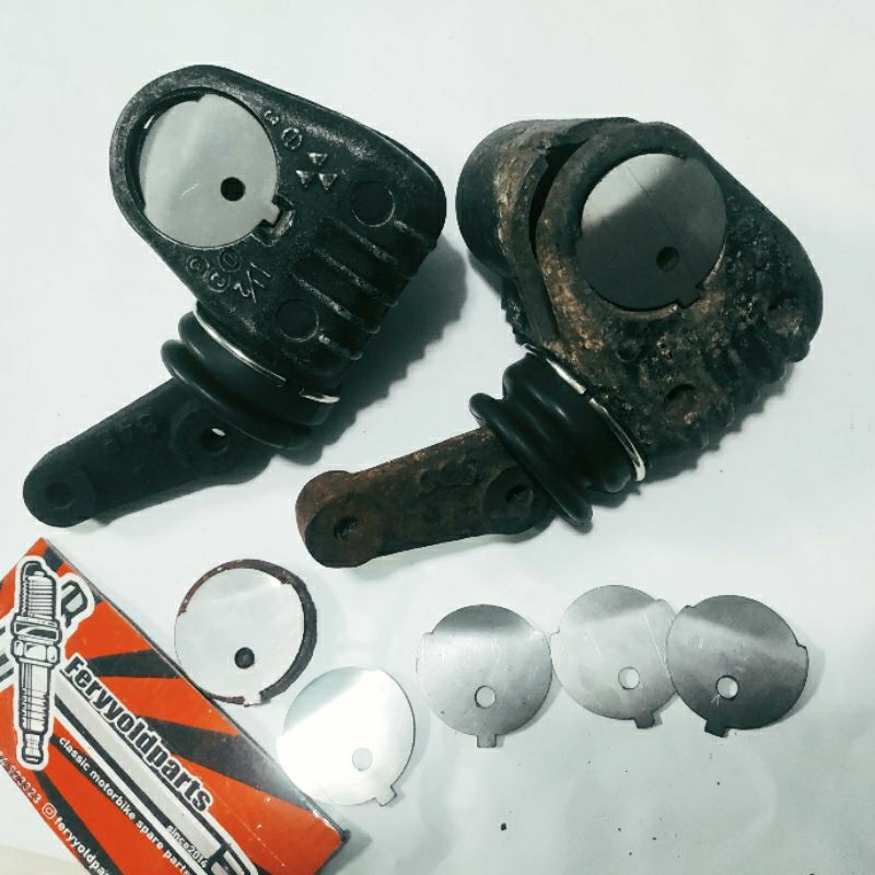 Plat kamfas rem kaliper RX100/ RS100S/RX125Twin