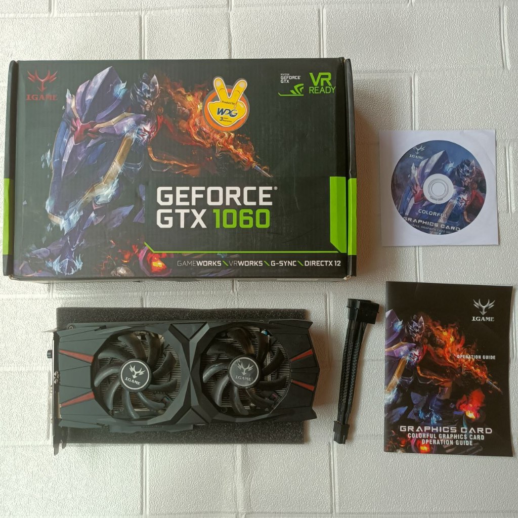 VGA GTX 1060 6GB GDDR5 | TAG GTX 1050 TI GTX 1070 RX 570 RX 580 RX 590 |
