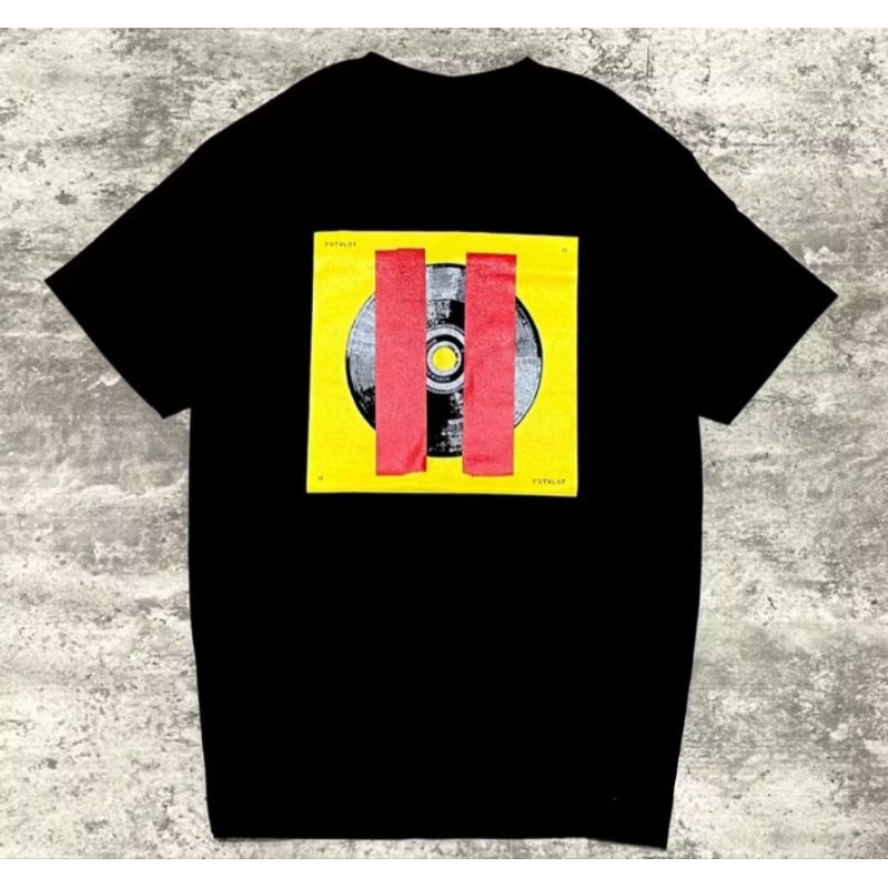 kaos fstvslt - bahan cotton combed 24s