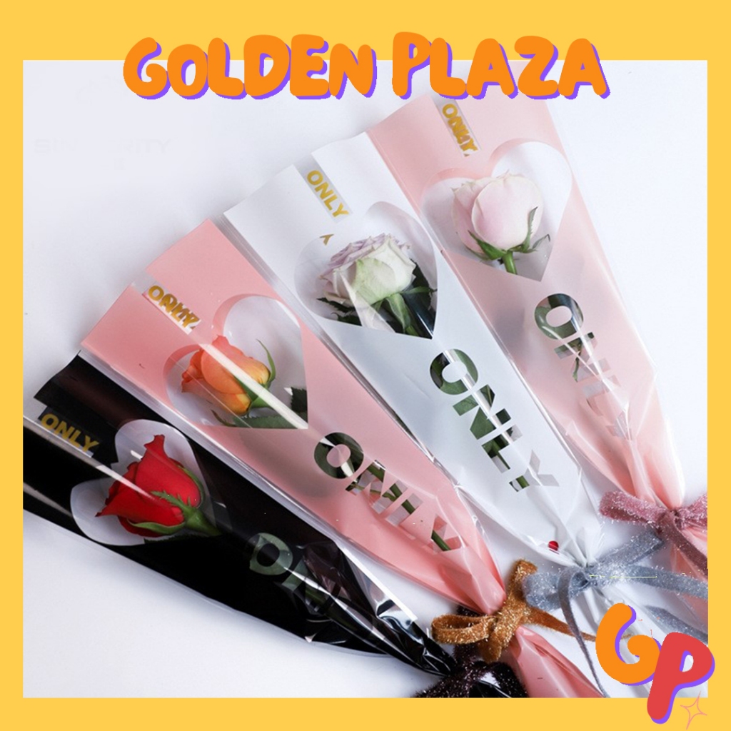 

(50 LEMBAR) Flower Wrapping Plastik Wrapping Bunga Buket Motif Only Single Wrapping SF17