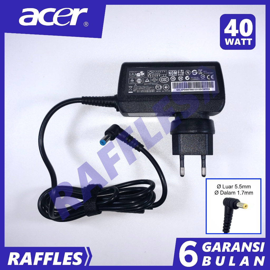 Adaptor Charter Acer Travelmate B115 B115-M B115-MP