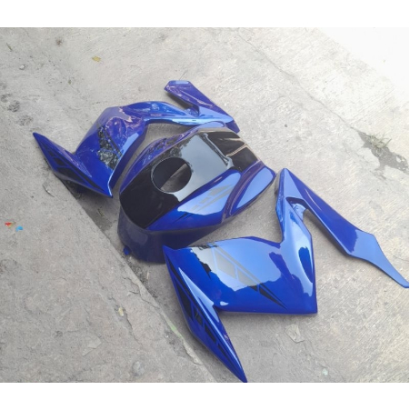 Paket Cover Tangki Byson Karbu + Half Fairing Sayap PNP Yamaha Byson Karbu 2010-2014