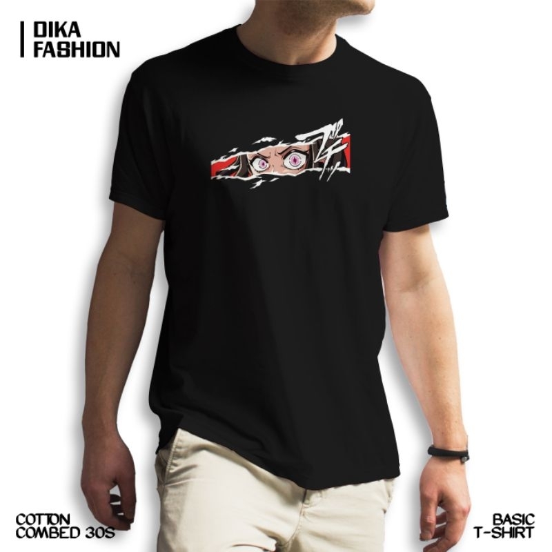 PROMO KAOS SOROT MATA NEZUKO ANIME POPULER VIRAL KAOS MURAH KAOS KEREN
