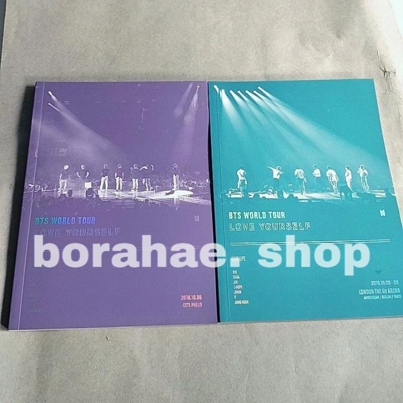 Photobook BTS World Tour Love Yourself Newyork & Europe DVD