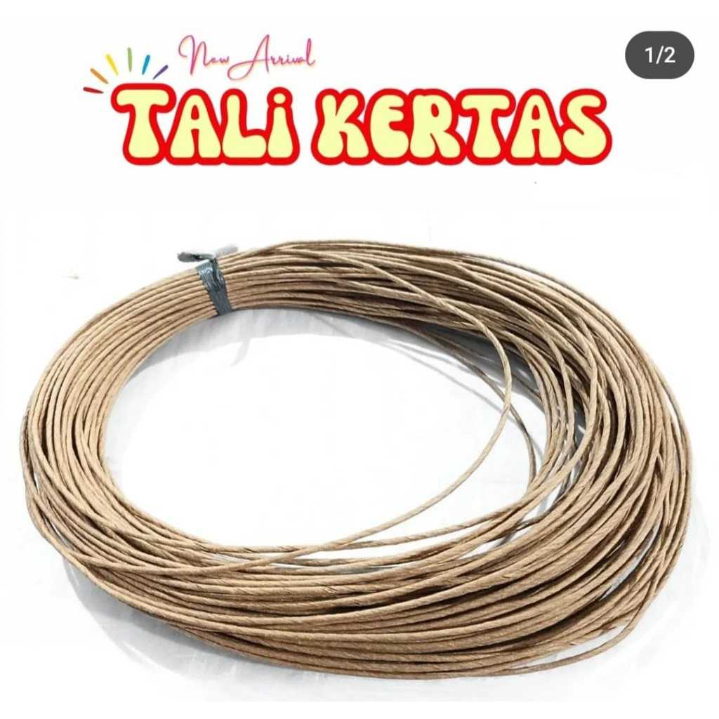 Tali kraft kertas per ons craft paper rope tali kertas gulung
