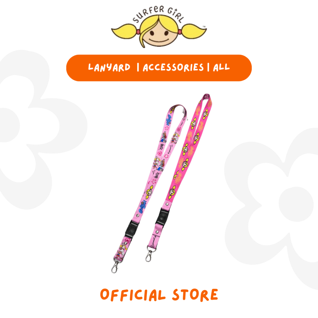 

Surfer Girl 1998 Lanyard 251ALYD001PNK | Lanyard Kantor | Lanyard Lucu | Name Tag | Lanyard Kekinian | Lanyard Kerja | ID Card Holder