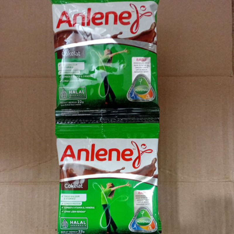 

Anlene Susu Bubuk Dewasa 20 x 22g Sachet - Nutrisi Tinggi Kalsium Untuk Tulang, Sendi, dan Otot