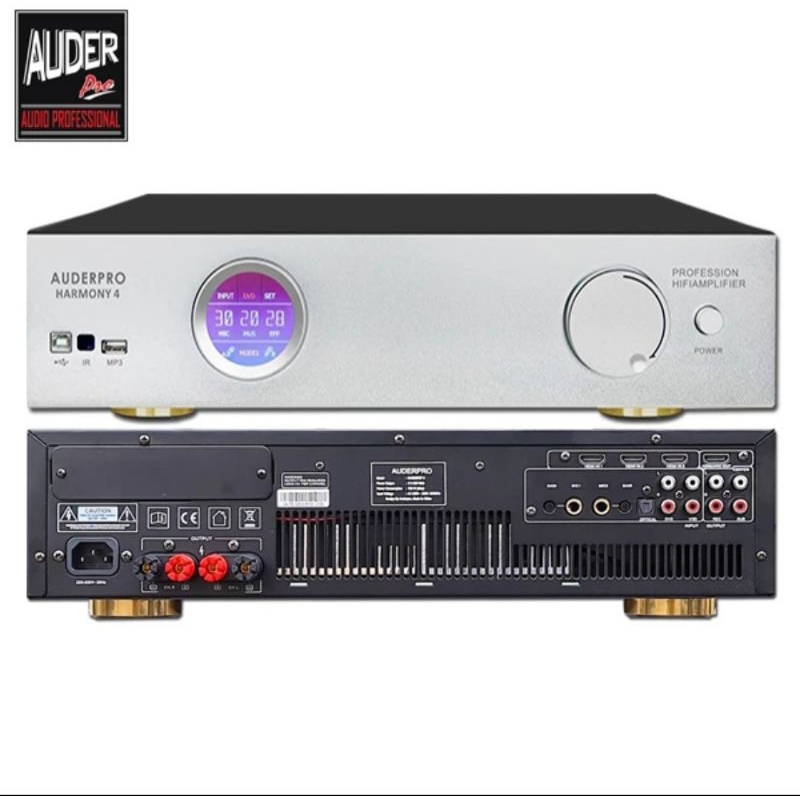 amplifier digital karaoke auderpro harmony 6 original garansi resmi