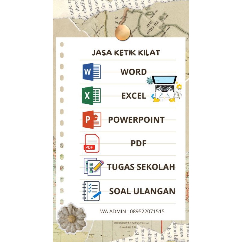JASA KETIK KILAT |POWERPOINT