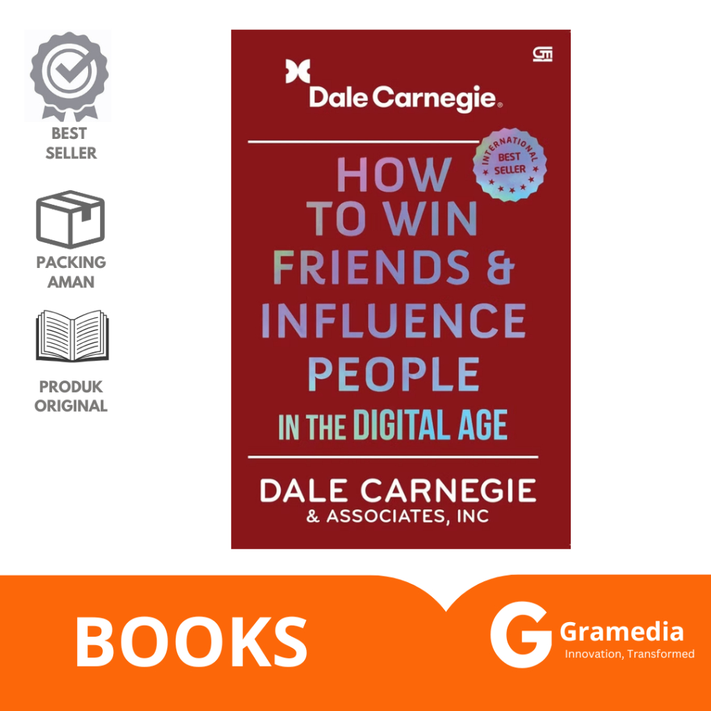 Gramedia Lampung - HOW TO WIN FRIENDS & INFLUENCE PEOPLE IN THE DIGITAL AGE