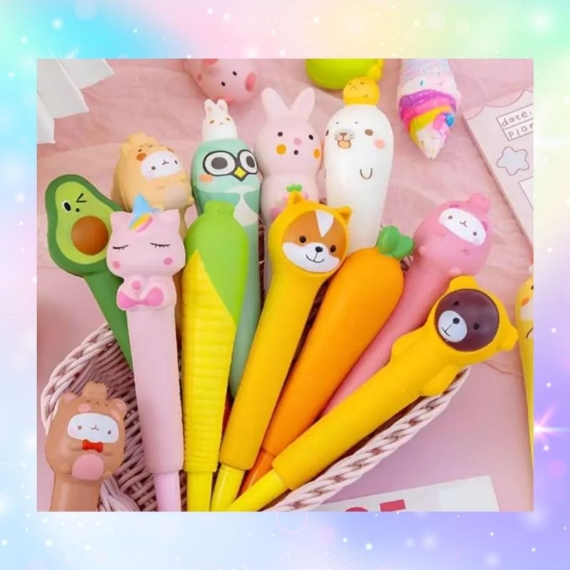 

Pulpen Karakter Set Isi 3 – Desain Lucu & Unik | Pop Play by Enjoy PIK