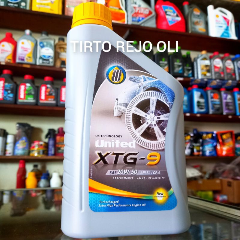 UNITED XTG 9 SAE 20W - 50 API SL / CF-4