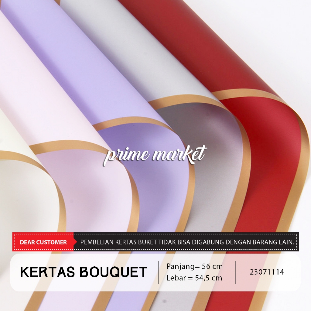 

Kertas Buket Bunga Kertas Cellophane Kertas Bunga Buket Flower Wrapping (23071114)