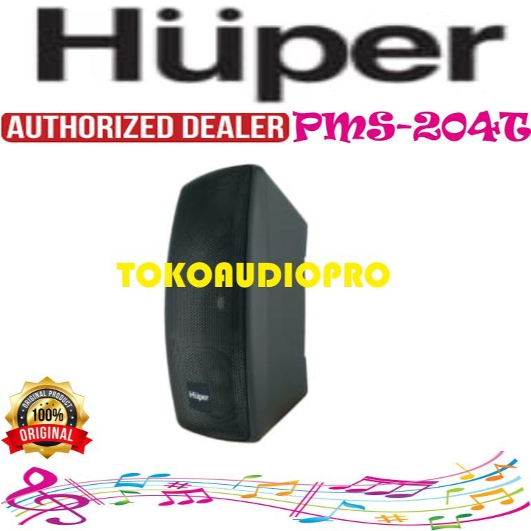 Huper PMS-204T Wall Speaker Pasif Speaker Tembok Huper PMS204T