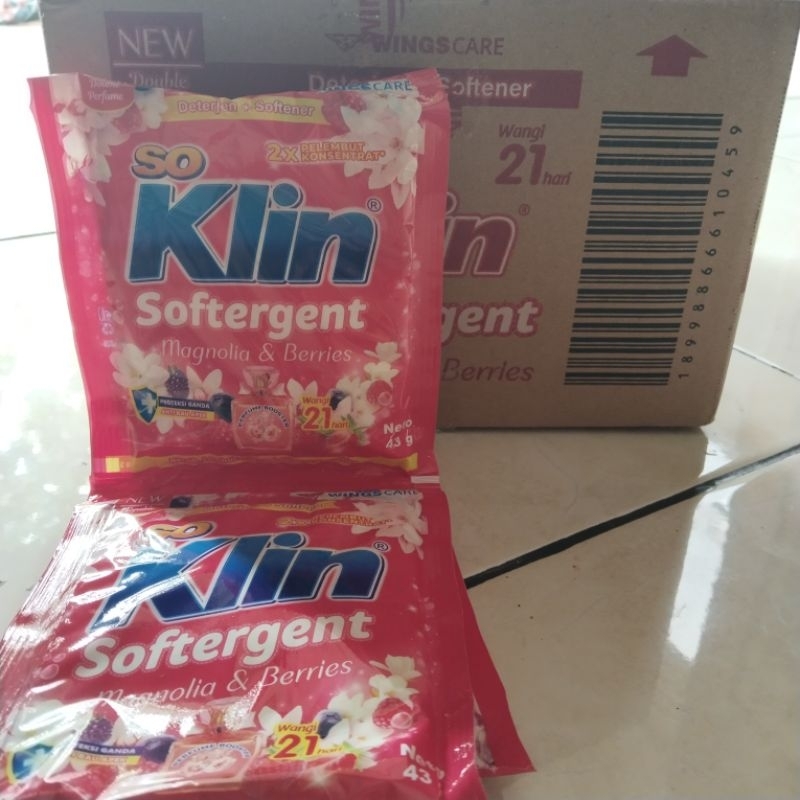 Soklin softergen 1000n 1dus isi 12 renceng