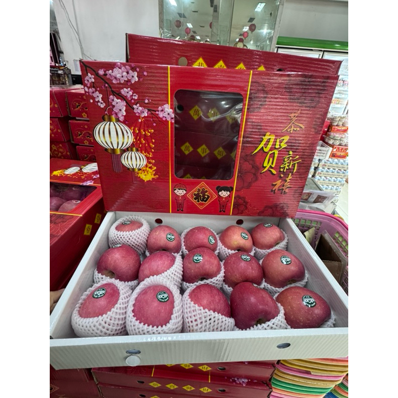 

[FREE KARTU UCAPAN ]APEL FUJI JUMBO WANGSHAN ISI 15BIJI SUPER QUALITY