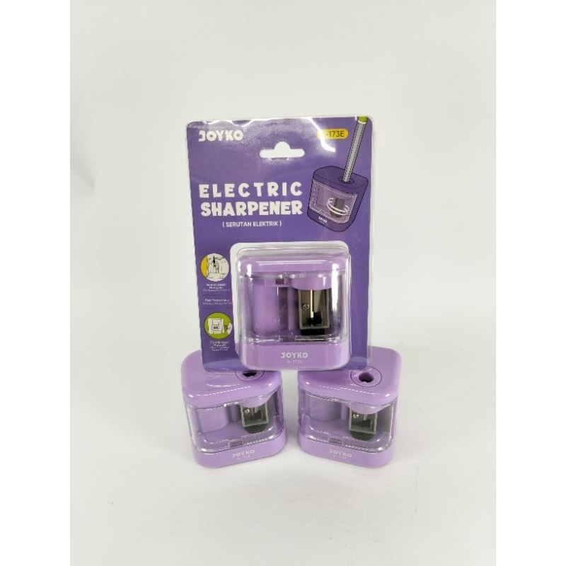 

Joyko Electric Sharpener / Peruncing Elektrik A-173E / Serutan Pensil / Rautan