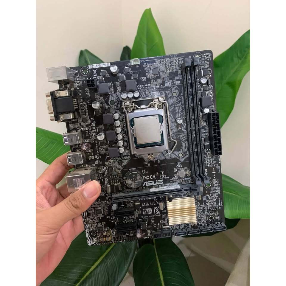 Paket Intel Core i5 6600 dan Asus H110M-K Ram 8gb Ddr4