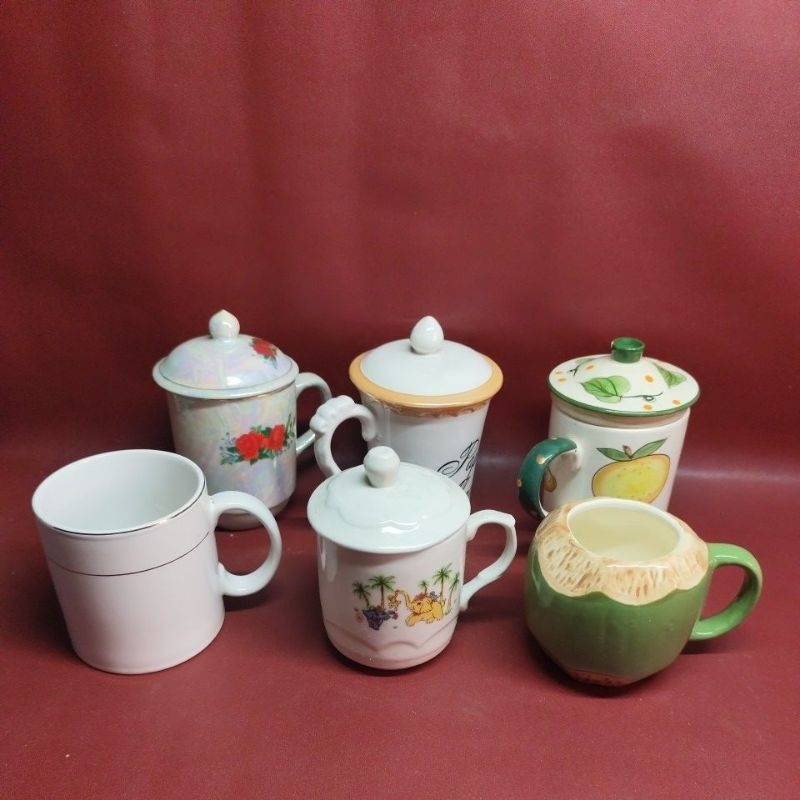 Gelas / Cangkir Kramik Porselen