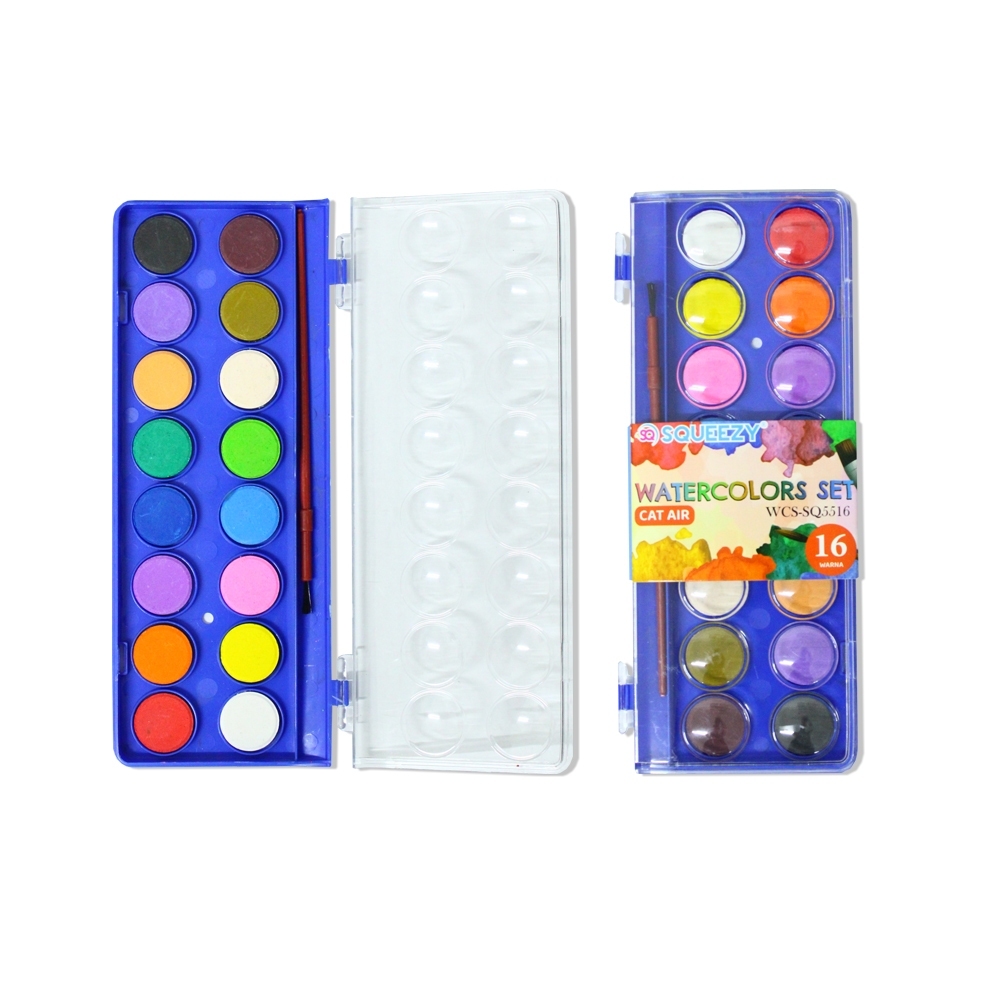 

WATERCOLOR SQUEEZY SET WCS-SQ5516 16WARNA