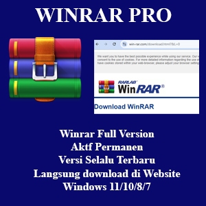 WinRAR Full for Win Versi Terbaru Permanen