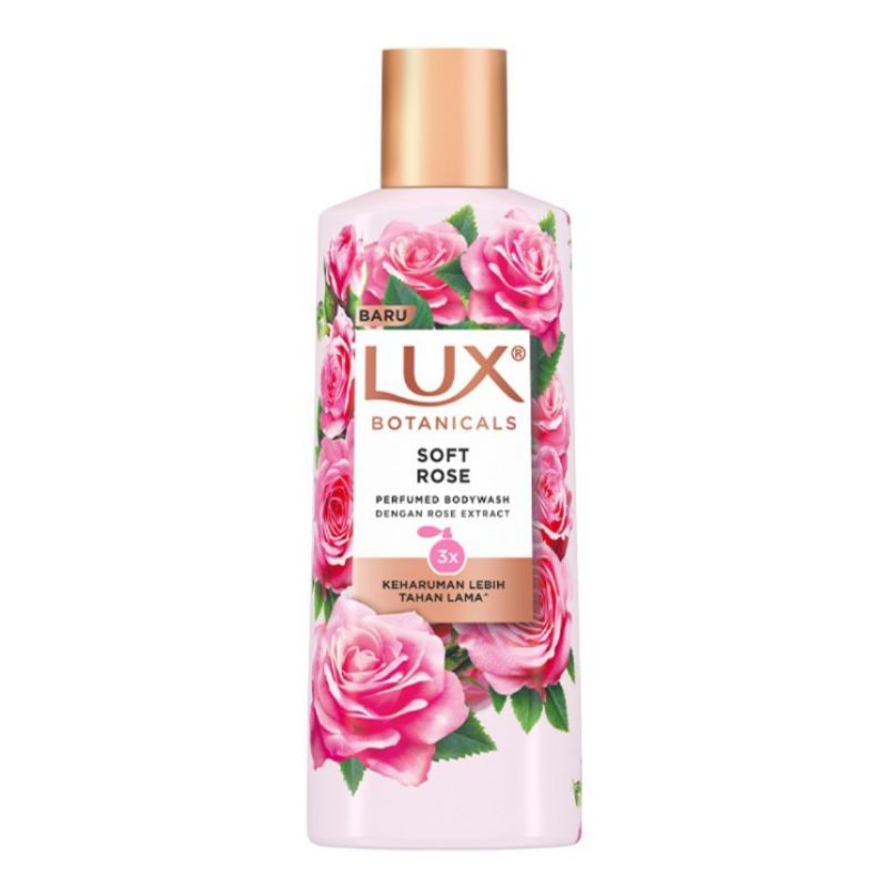 Lux Botanicals Sabun Mandi Cair Soft Rose Botol 100 ml