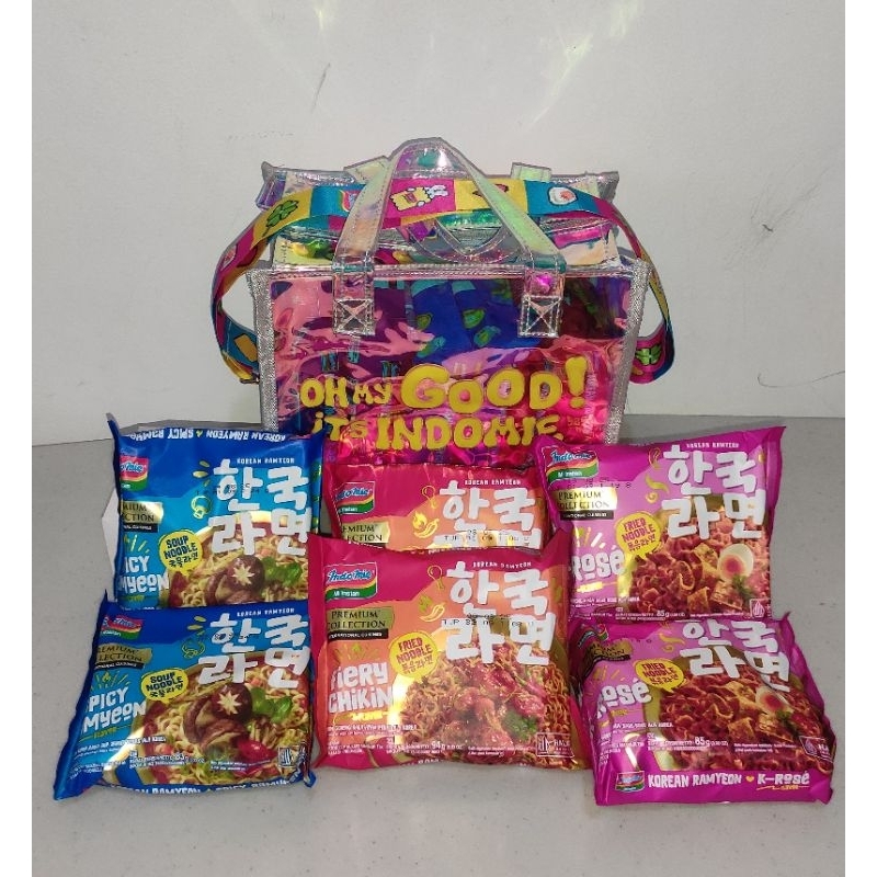 

Indomie Korean Series X NEW JEANS Tas Rainbow