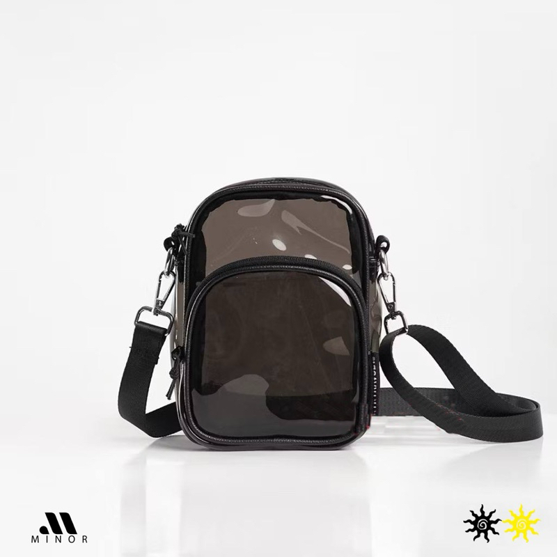 Mini Sling Bag - Tas Hp Travolt - Tas Pvc Transparan - Tas Selempang - Mini