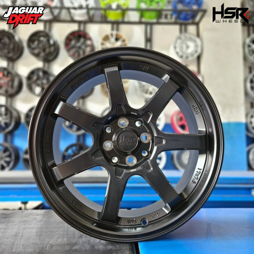 Velg Mobil Model Palang ring 17 Lubang 4 Pelek Hsr Boroko Tjh R17 Lubang 4 Pnp Freed, Raize, Rocky
