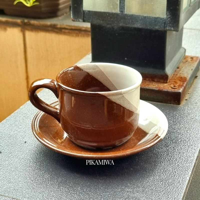 CANGKIR KERAMIK NIKURA TWO TONE cangkir keramik cantik cangkir warna murah cantik lucu