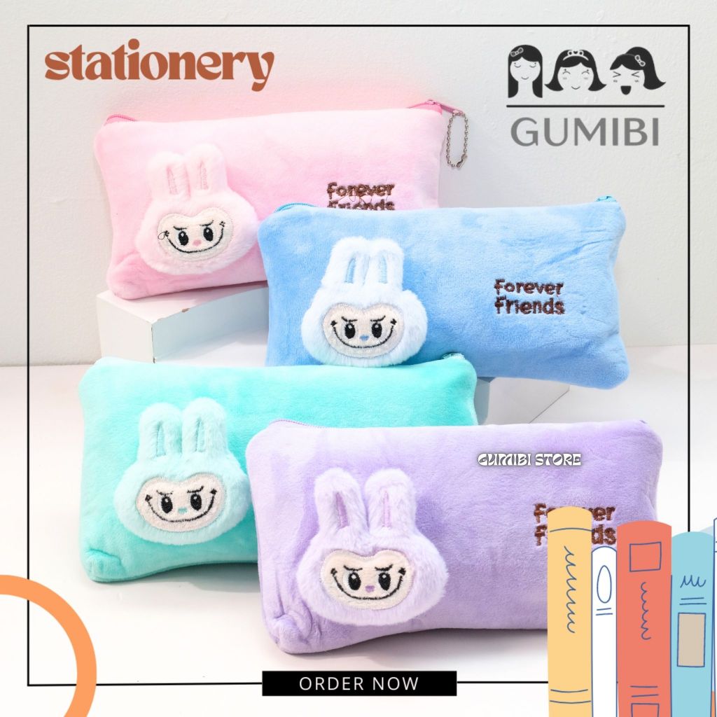 

KOTAK PENSIL BONEKA FOREVER FRIENDS LABUBU TEMPAT PENSIL KAIN LABUBU KOTAK PENSIL LABUBU PLUSHY LUCU TERMURAH