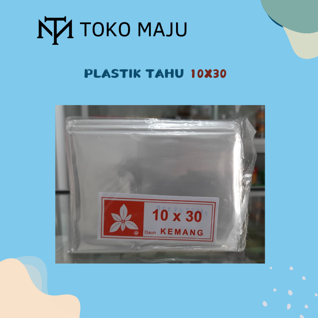 Plastik PP Tahu Kemang | PP Bening Tipis Ukuran 10x30, 12x35, 13x35, 15x35, 17x35, 20x40