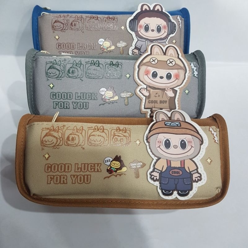 

Tempat Pensil Sleting Motif Labubu Kayagi KY-7894A