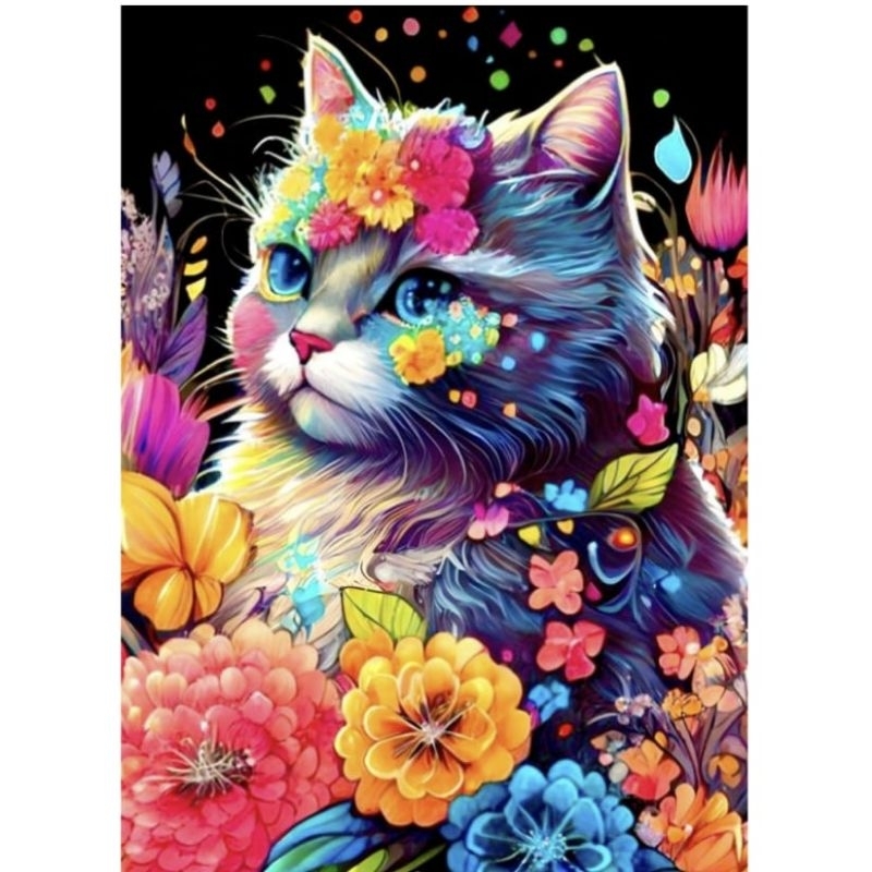 5D DIY Diamond Painting Full Drill 30 x 40cm Lukisan Berlian Kristik