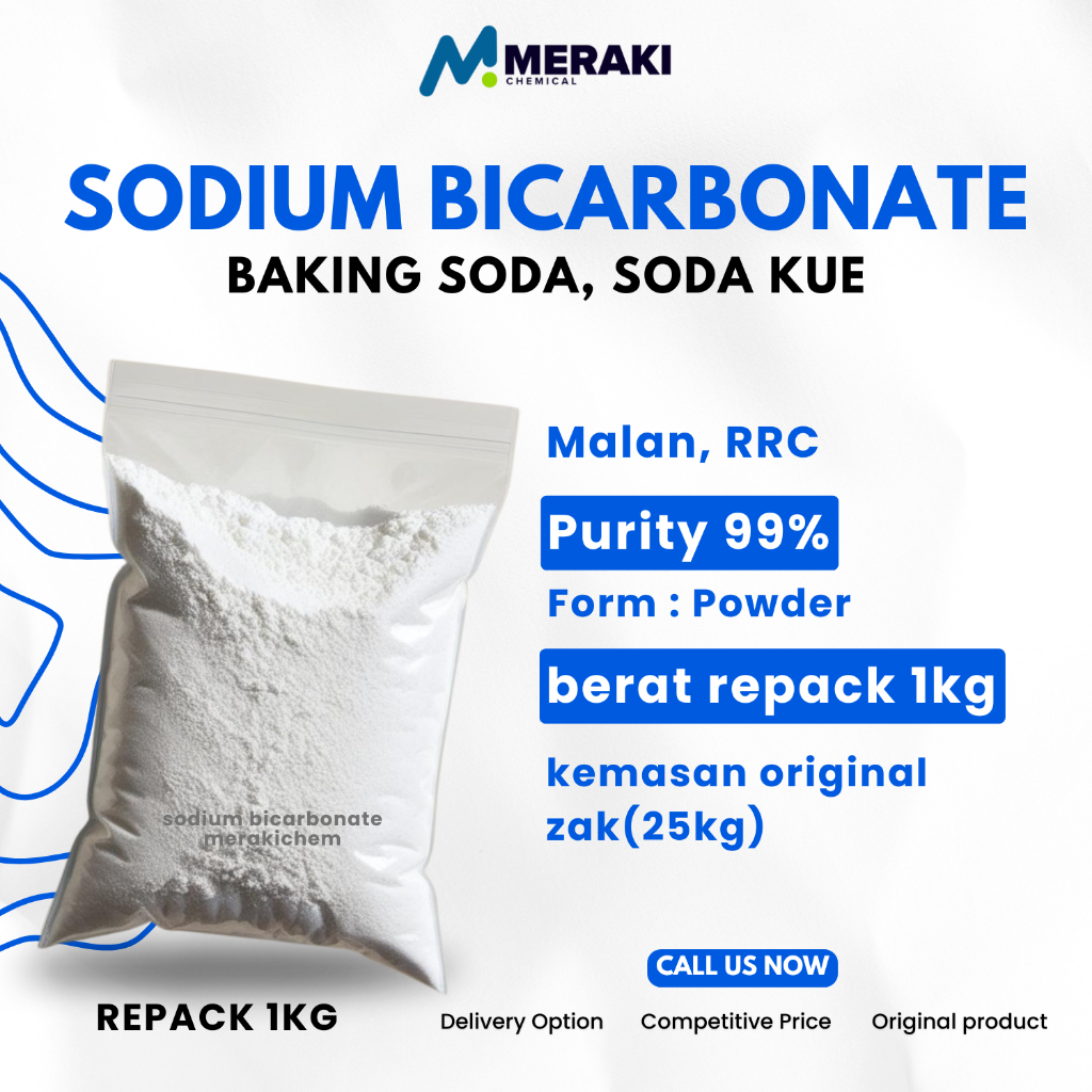 

Sodium Bicarbonate Baking Soda Food Grade 1kg