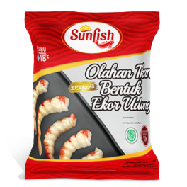 

sunfish ikan olah bentuk ekor udang 450gr