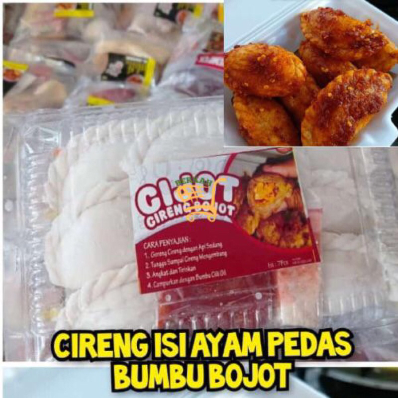 

Cireng Isi Ayam Pedas Bumbu Bojot