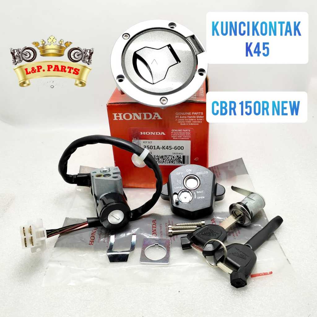 KUNCI KONTAK CBR150R NEW LED KUALITAS ORIGINAL HONDA AHM CBR 150 R PRESISI KEY SET KONCI KONTAK
