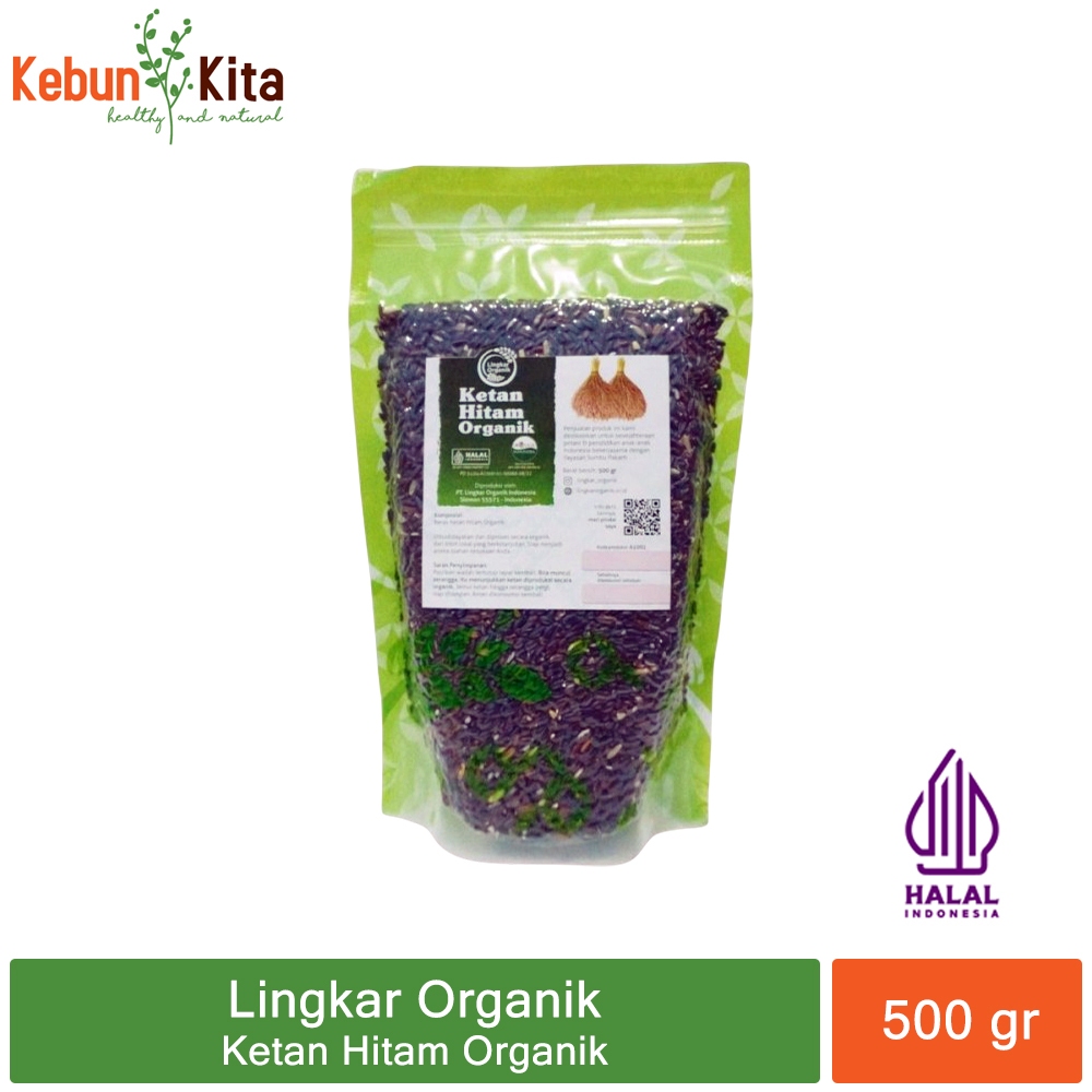 

Lingkar Organik Beras Ketan Hitam Organik 500 gr