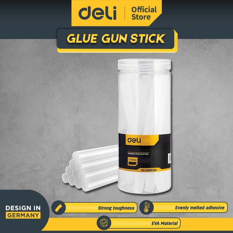 

NEW PRODUCT DELI TOOLS / DELI ISI LEM TEMBAK / GLUE GUN STICK 11*140MM*21PCS DL390021A JAVABSJSG