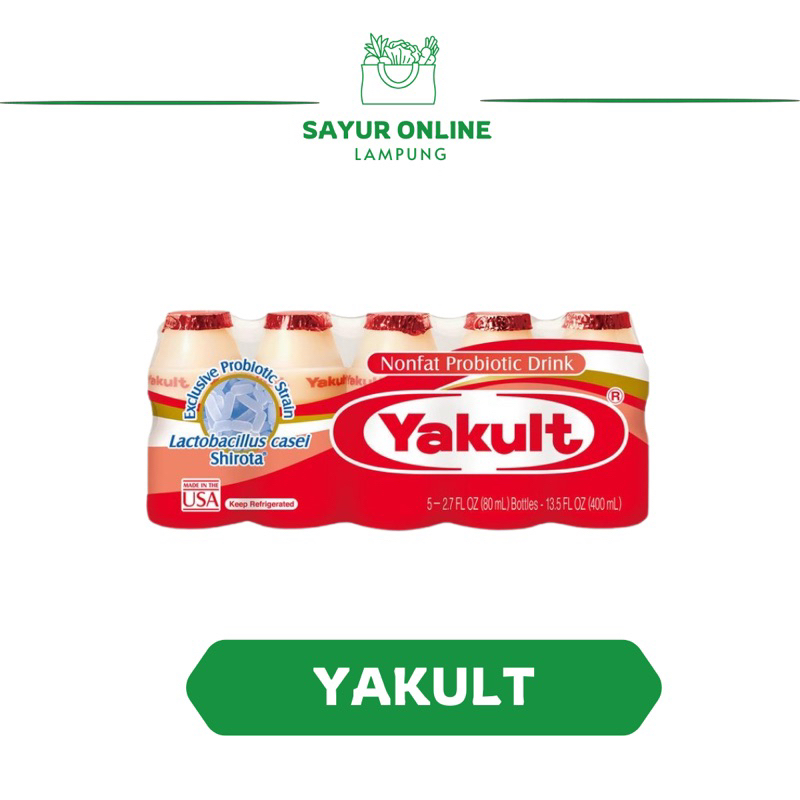 

Yakult 5 Pcs - Sayur Online Lampung