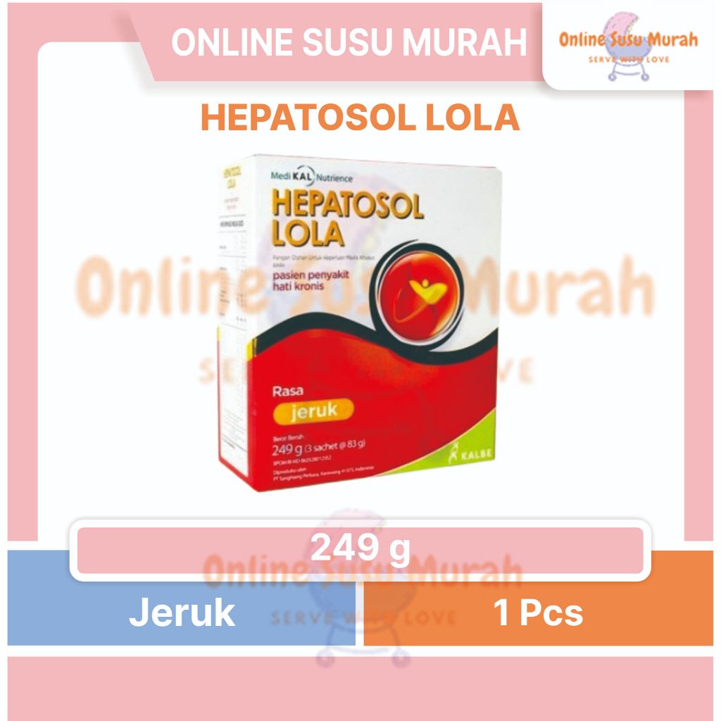 

HEPATOSOL LOLA 249GR JERUK 249 GR SSKD