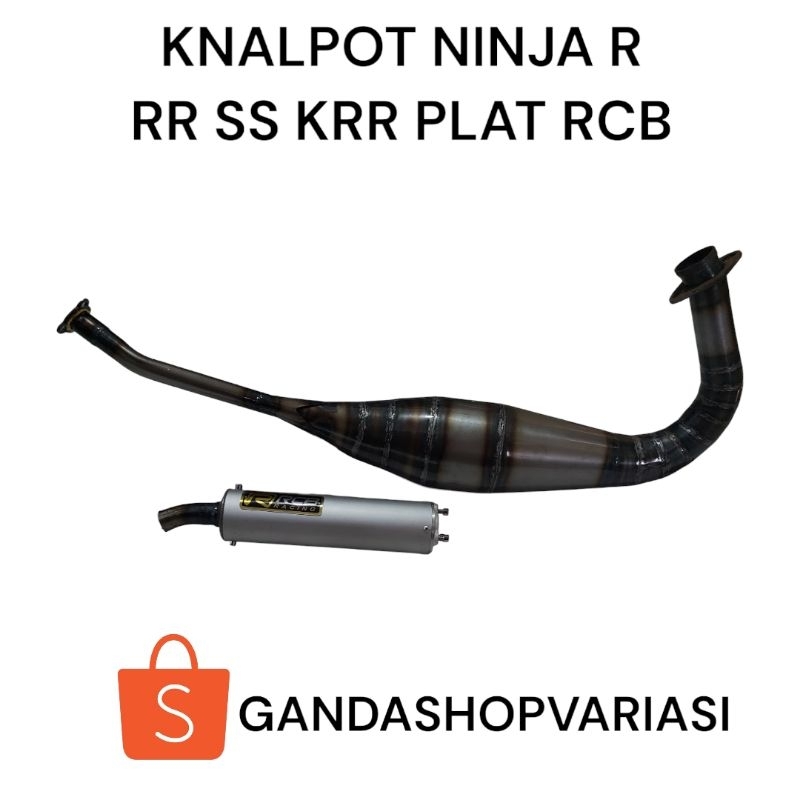 knalpot ninja r rr ss krr plat rcb